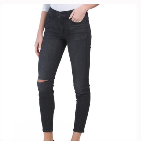 Hudson Jeans Natalie super skinny midrise ankle in Cora light wash black 29 - Picture 2 of 16